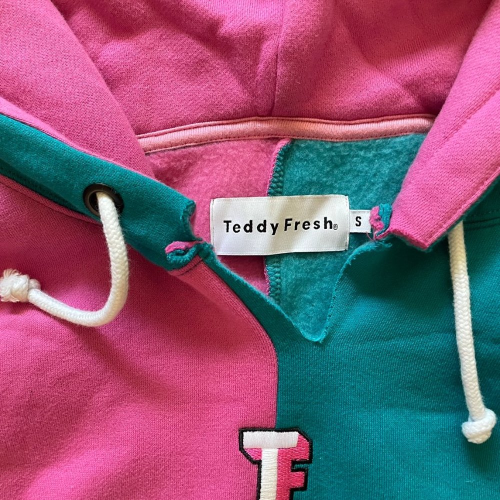 Teddy Fresh Color Block Hoodie - Picture 2 of 3